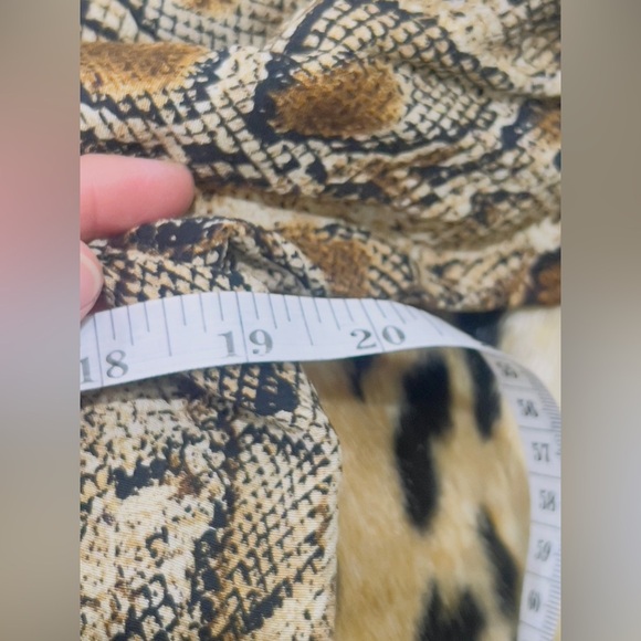 Zara snake print dress size medium has pockets NWT - Picture 16 of 16